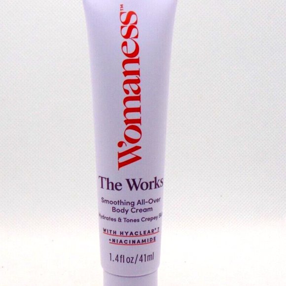 Lot of 3 WOMANESS THE WORKS Smoothing All-Over Body Cream 1.4oz/41ml - Picture 1 of 1